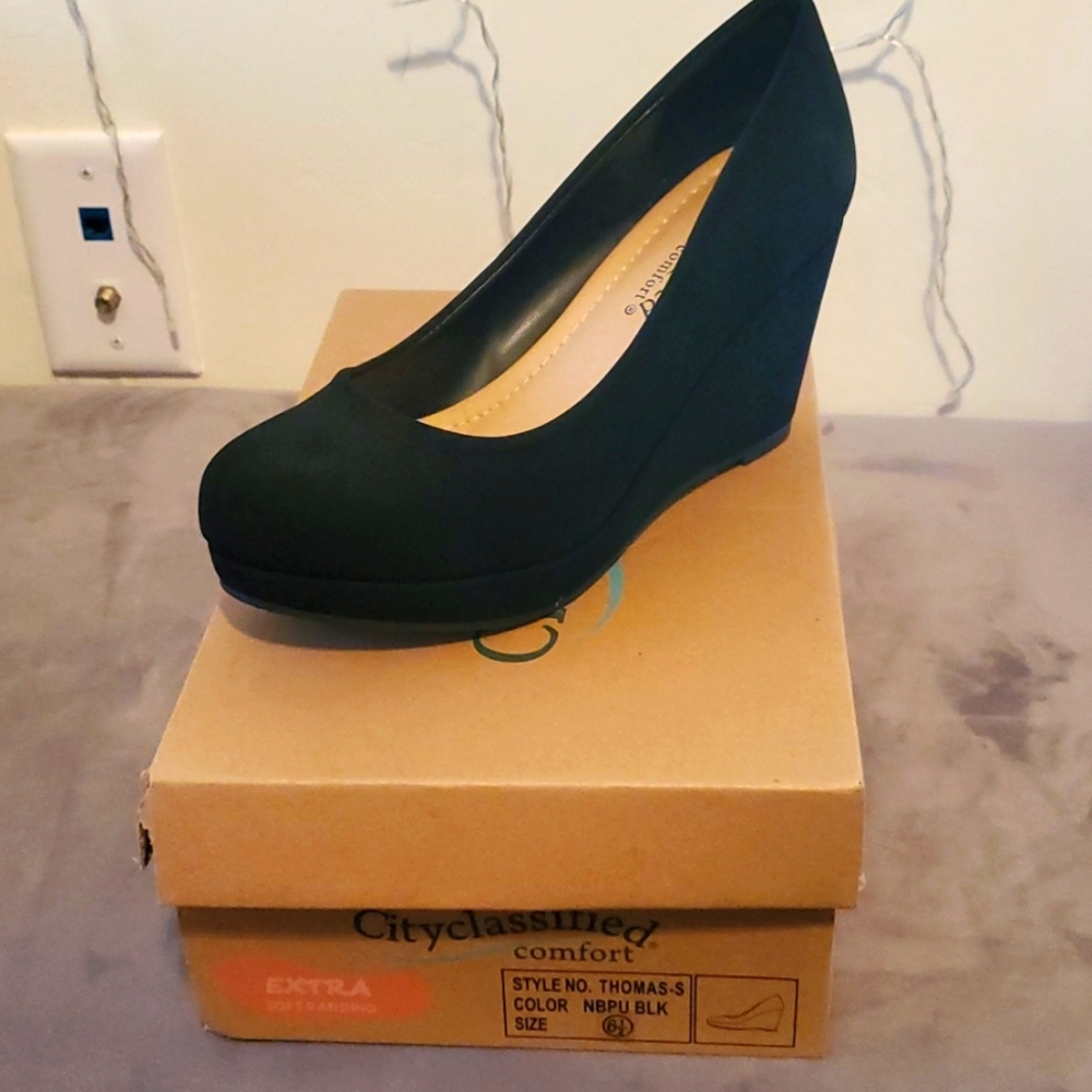 Cityclassified Comfort Wedge Heel
